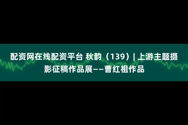配资网在线配资平台 秋韵（139）| 上游主题摄影征稿作品展——曹红祖作品