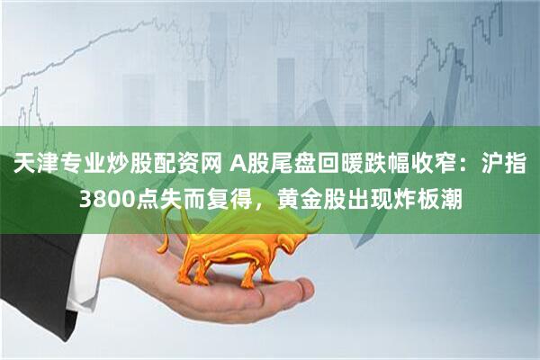 天津专业炒股配资网 A股尾盘回暖跌幅收窄：沪指3800点失而复得，黄金股出现炸板潮